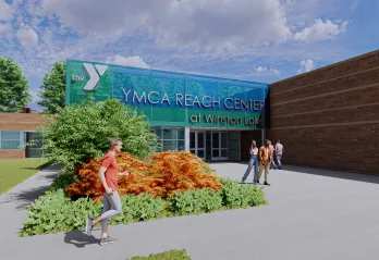 YMCA REACH Center at Winston Lake building