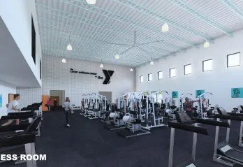 Yadkin fitness rendering