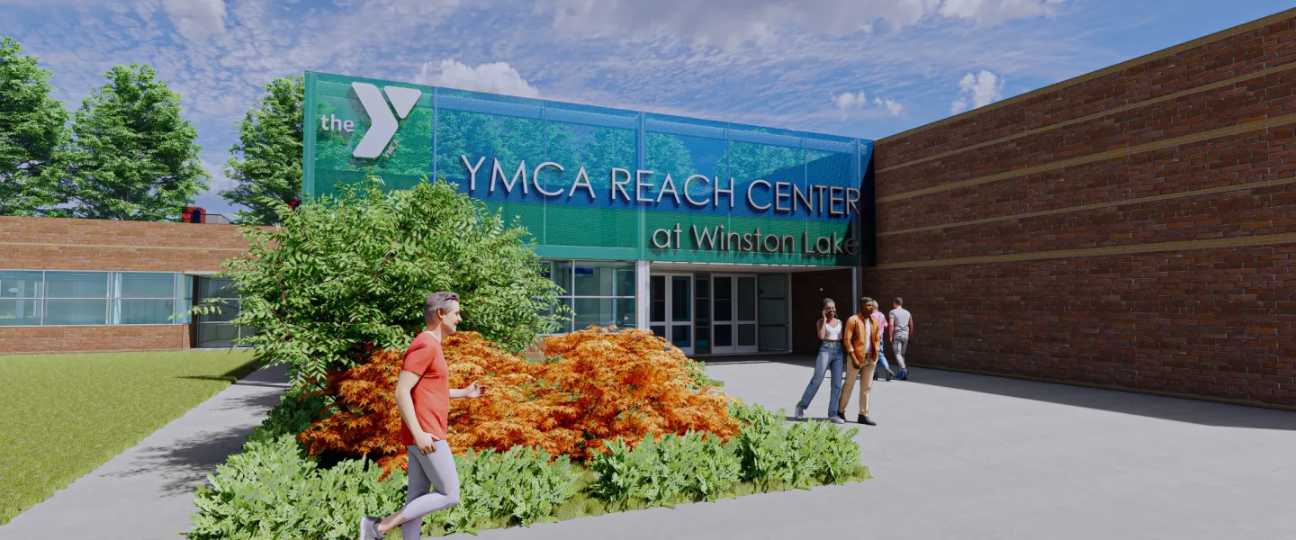YMCA REACH Center at Winston Lake building