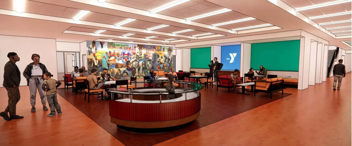 Lobby of REACH Center