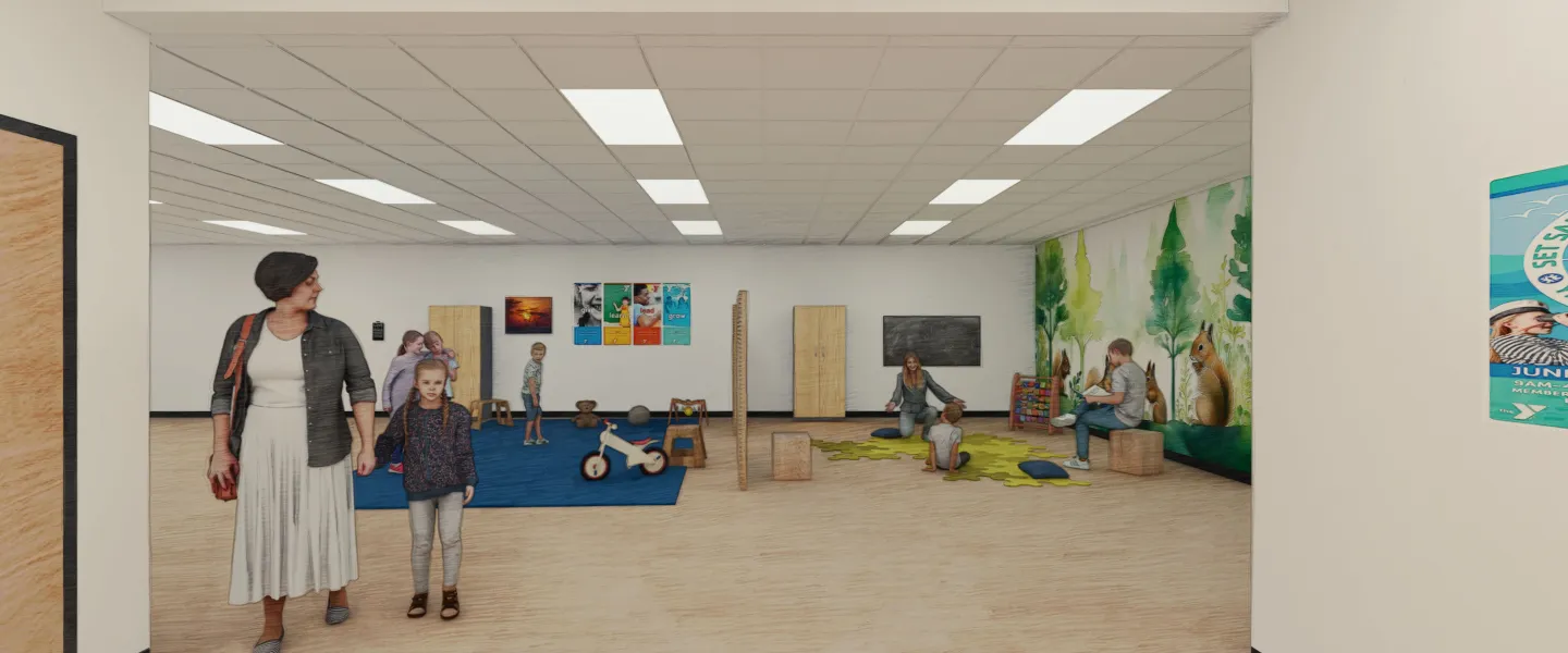 Yadkin nursery rendering