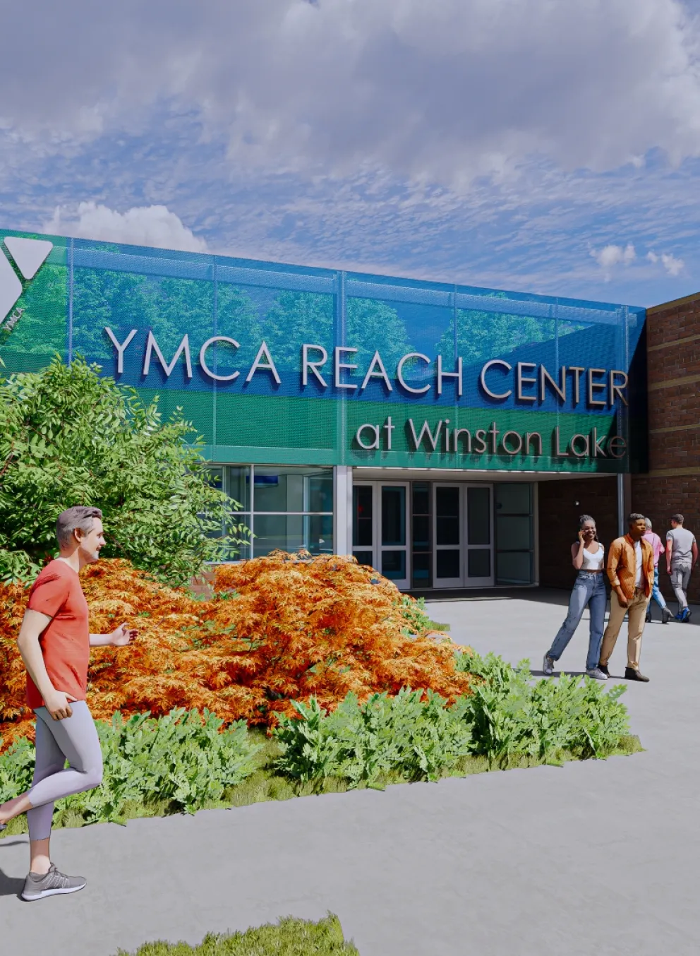 YMCA REACH Center at Winston Lake building