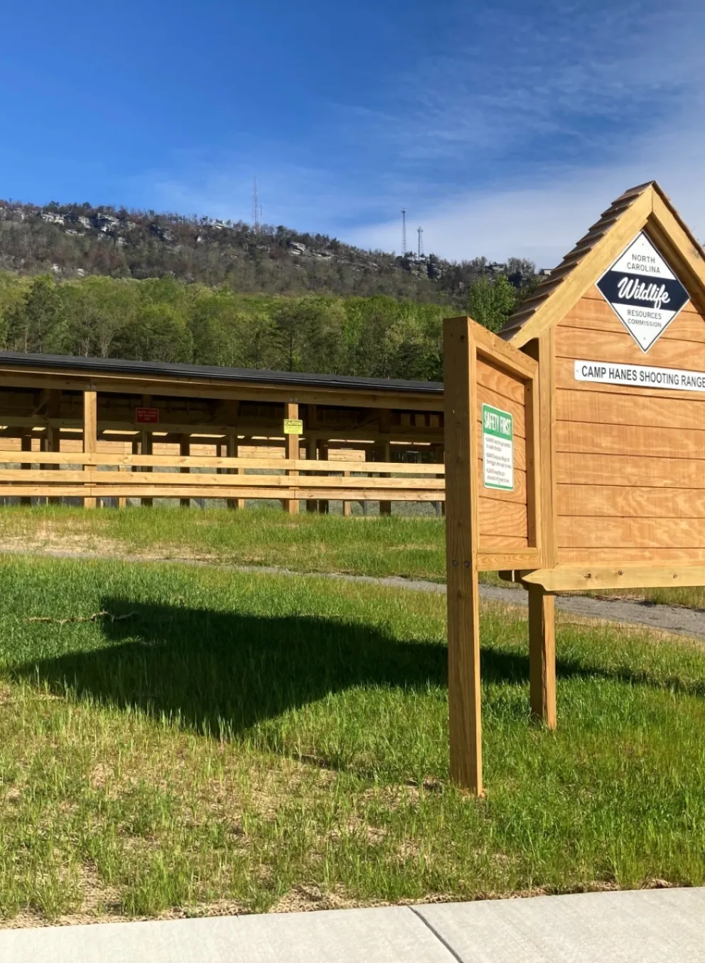 Camp Hanes rifle range