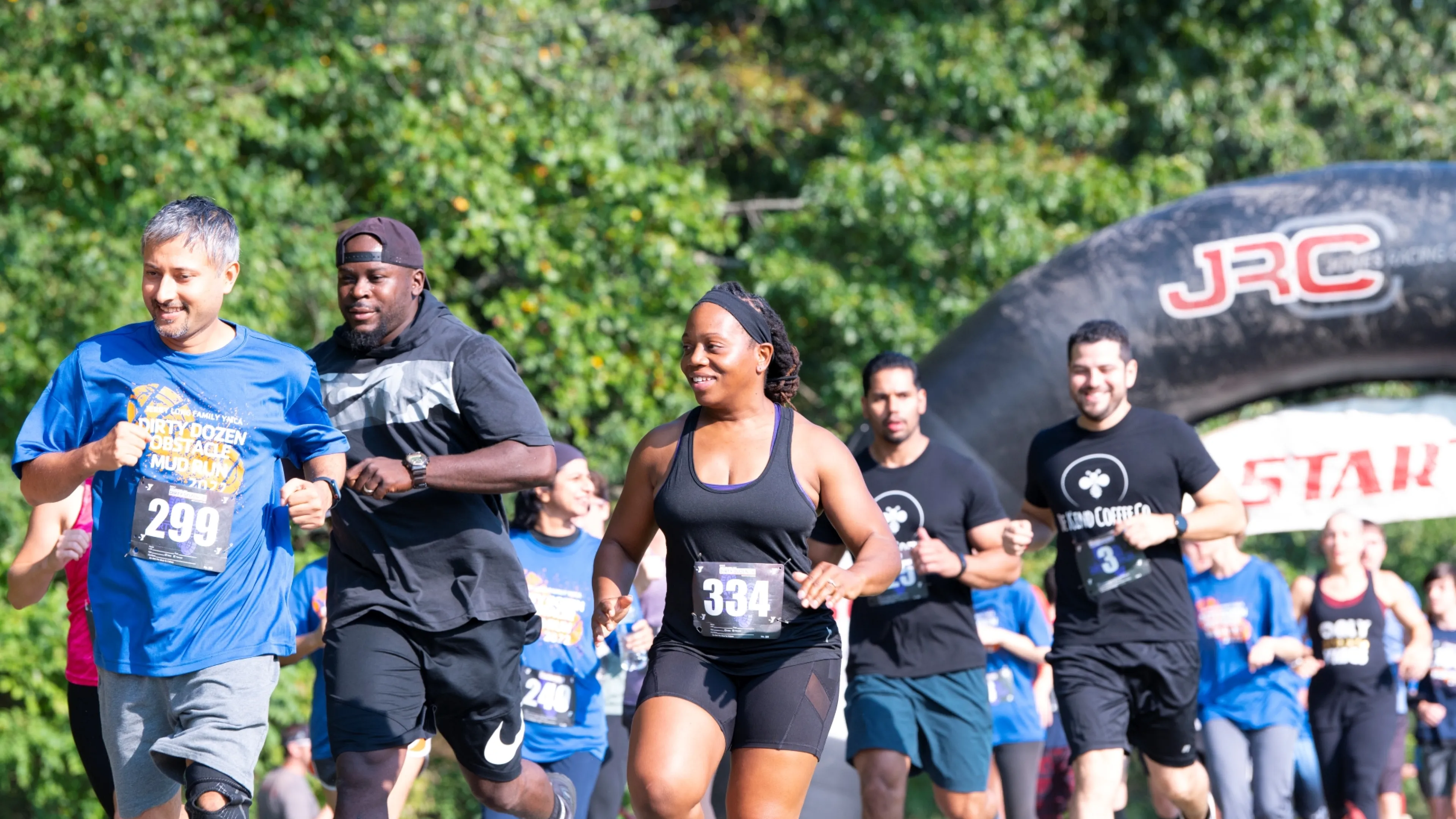 Runners in the Dirty Dozen