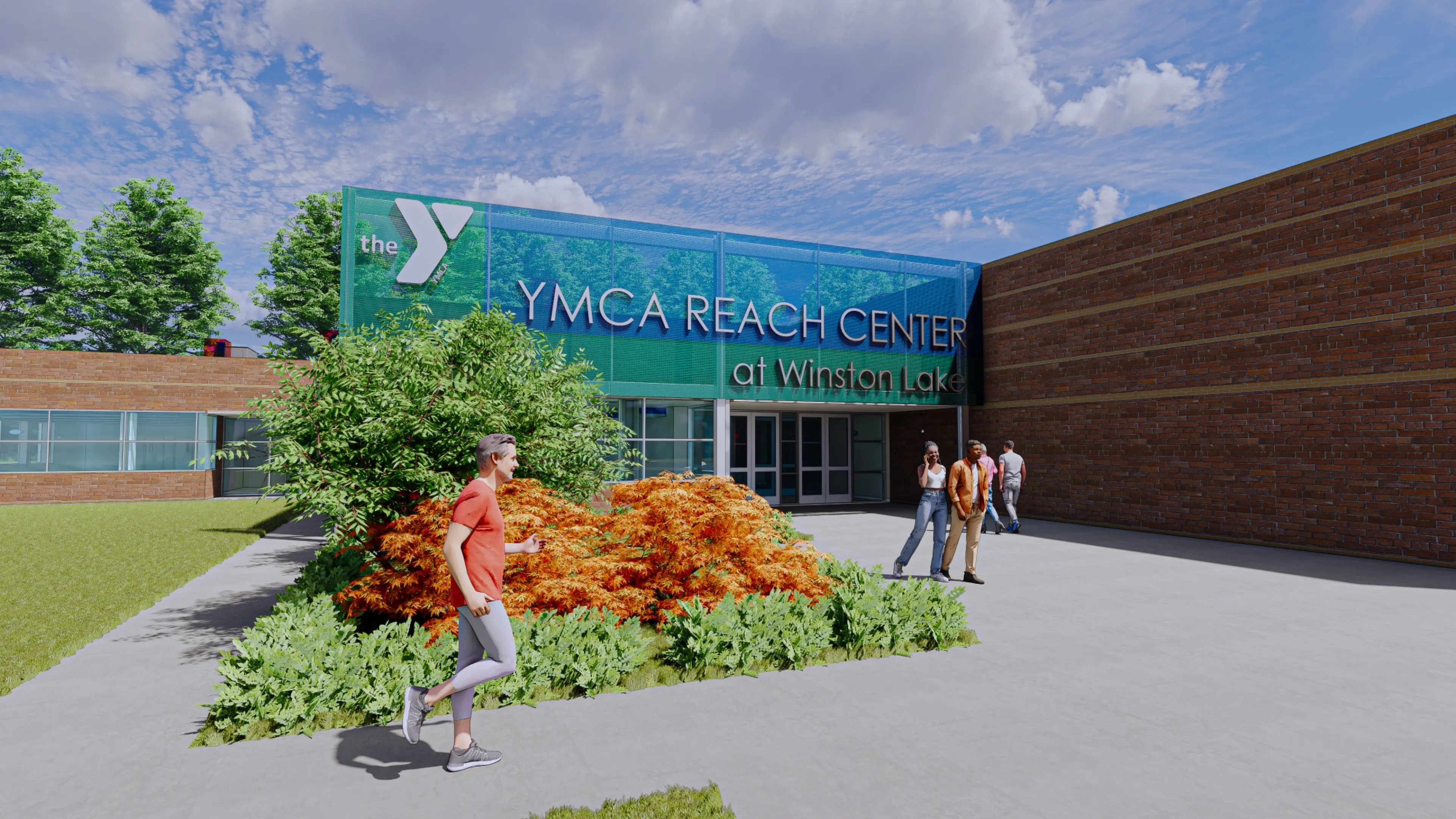 YMCA REACH Center at Winston Lake building