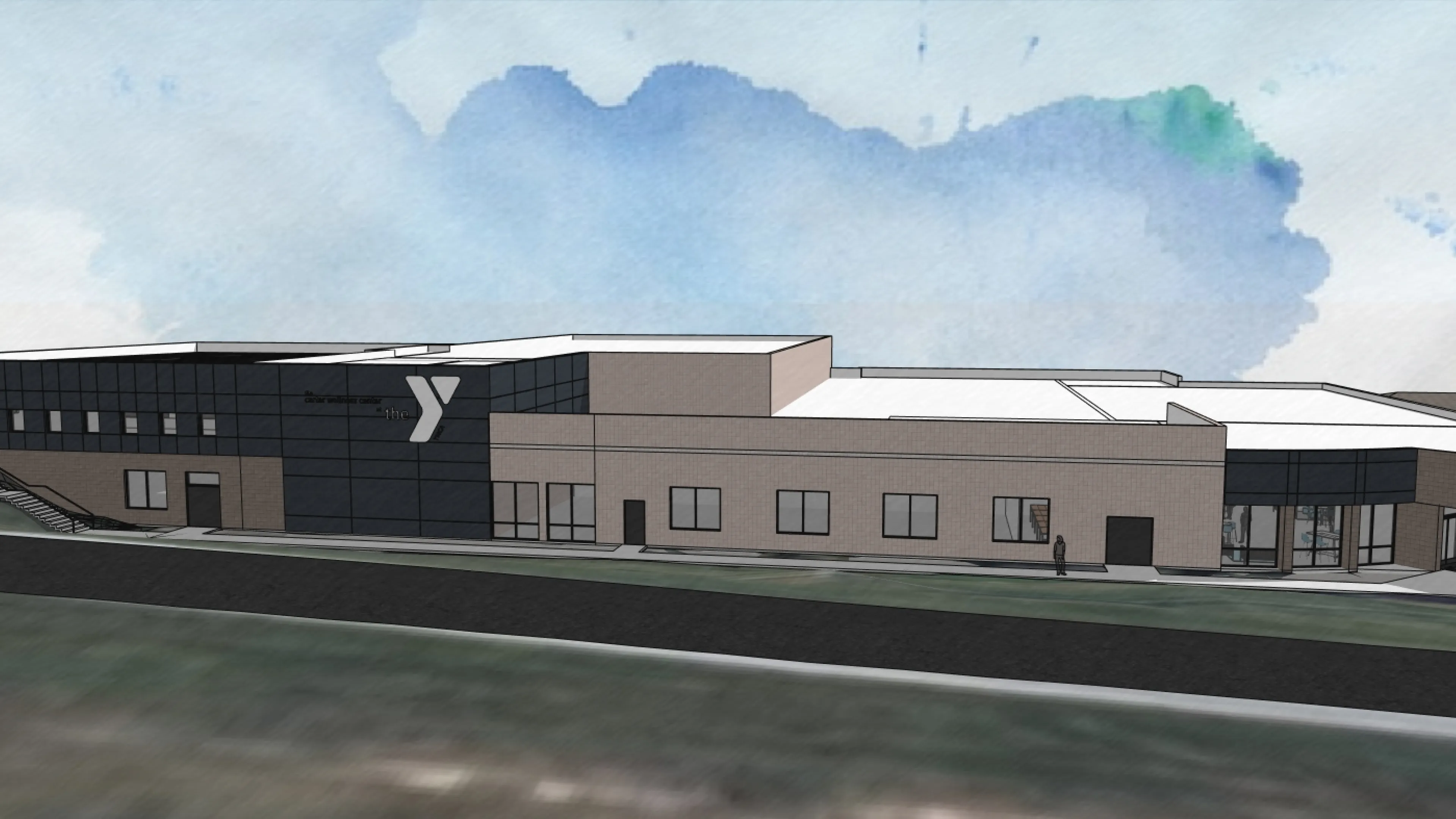Yadkin future front of building