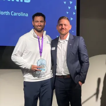 Luke Harris and Tim Gribble