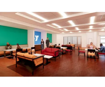 YMCA lobby