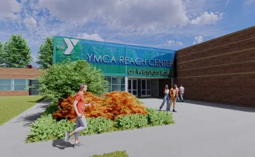 YMCA REACH Center at Winston Lake building